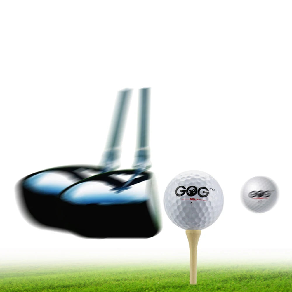 Pack 100 Pcs Golf Tees 4 Sizes Wooden Bamboo Golf Ball Holder Wholesale Golf Accessories Custom Golf Tee Practice Drop Ship