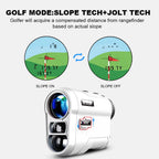 Golf Laser Rangefinder 600Yards/1000Yards Range Finder with Slope Switch Flag Lock Vibration for Golf Tournament Legal