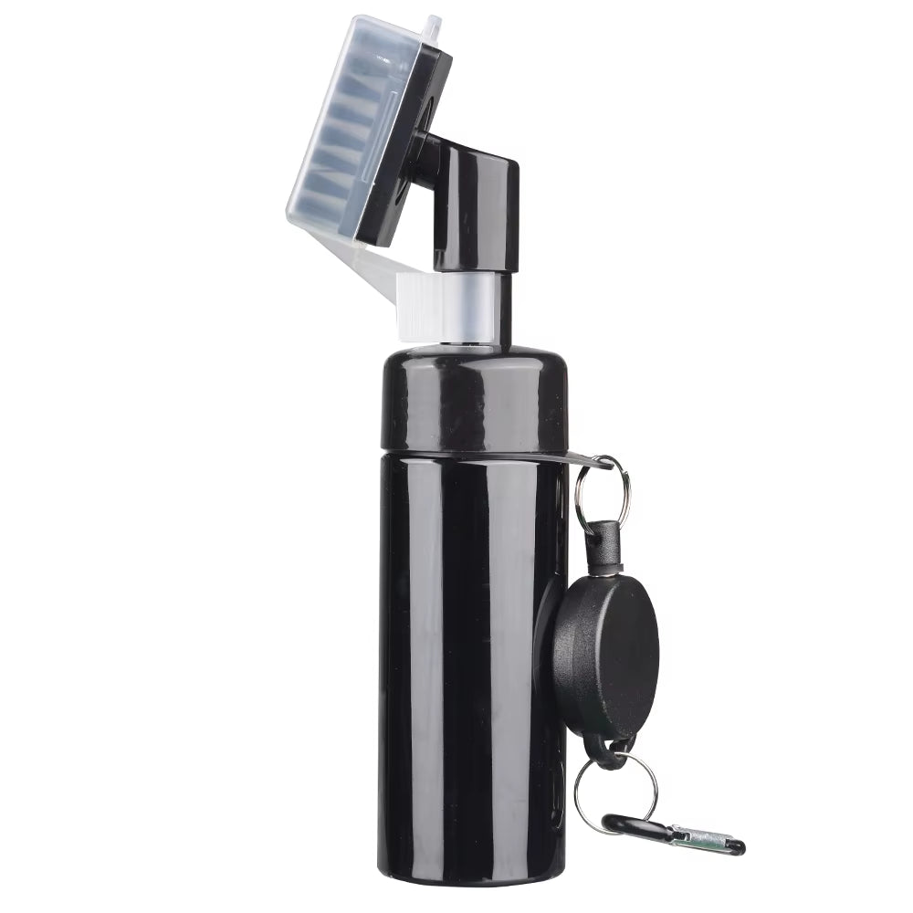 Golf Club Head Cleaning Groove Brush with Retractable Buckle for Easy Carrying Clean Golf Club Brush with Leakproof Liquid Stora