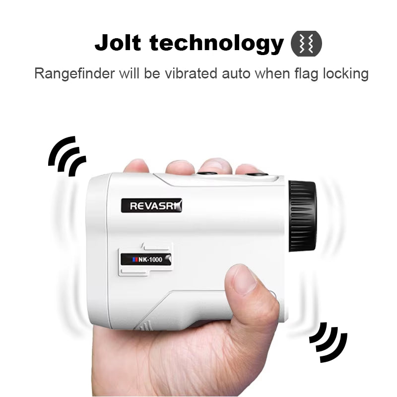Golf Laser Rangefinder 600Yards/1000Yards Range Finder with Slope Switch Flag Lock Vibration for Golf Tournament Legal
