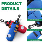 1Pc Golf Tee Holder, Golf Ball Carry Bag Pouch Golf Ball Holder Keychain Belt Clip, Golf Gifts Accessories