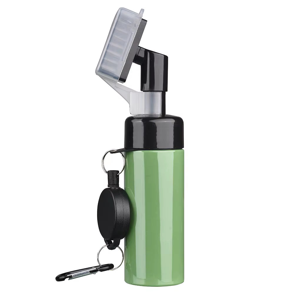 Golf Club Head Cleaning Groove Brush with Retractable Buckle for Easy Carrying Clean Golf Club Brush with Leakproof Liquid Stora